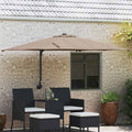 Ombrello da giardino Talpa 248,5 x 247,5 x 160 cm