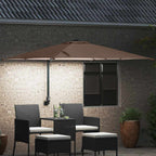 Ombrello da giardino Talpa 248,5 x 247,5 x 160 cm