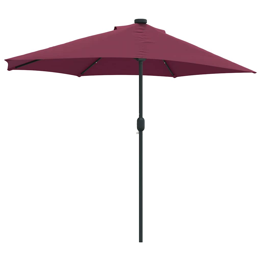 Ombrello da giardino Rosso Bordeaux 294 x 150 x 224 cm