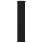 Cornice per Camino Rovere Nero 100x20x100 cm in Truciolato