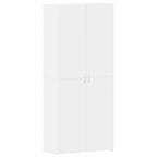 Mobile per scarpe Bianco 80 x 35.5 x 180 cm Legno multistrato