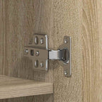 Mobile per scarpe Marrone 80 x 35.5 x 180 cm Legno multistrato