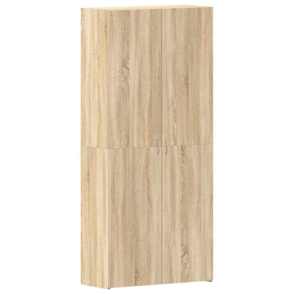 Mobile per scarpe Marrone 80 x 35.5 x 180 cm Legno multistrato