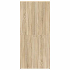 Mobile per scarpe Marrone 80 x 35.5 x 180 cm Legno multistrato