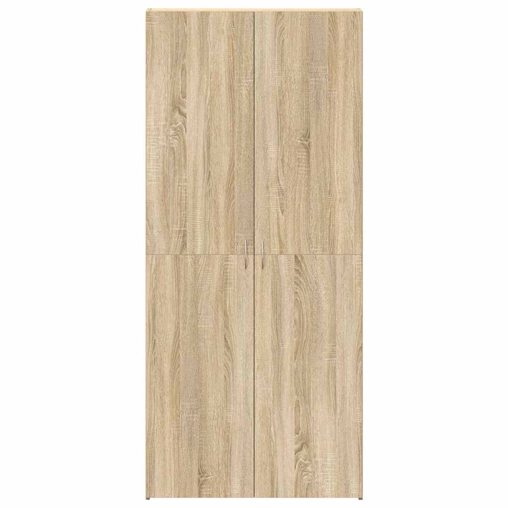 Mobile per scarpe Marrone 80 x 35.5 x 180 cm Legno multistrato