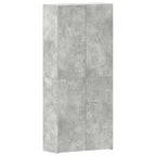 Mobile per scarpe Grigio 80 x 35.5 x 180 cm Legno multistrato