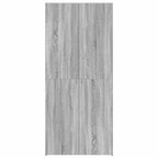 Mobile per scarpe Grigio 80 x 35.5 x 180 cm Legno multistrato