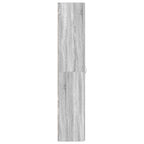 Mobile per scarpe Grigio 80 x 35.5 x 180 cm Legno multistrato