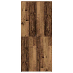 Mobile per scarpe Marrone 80 x 35.5 x 180 cm Legno multistrato