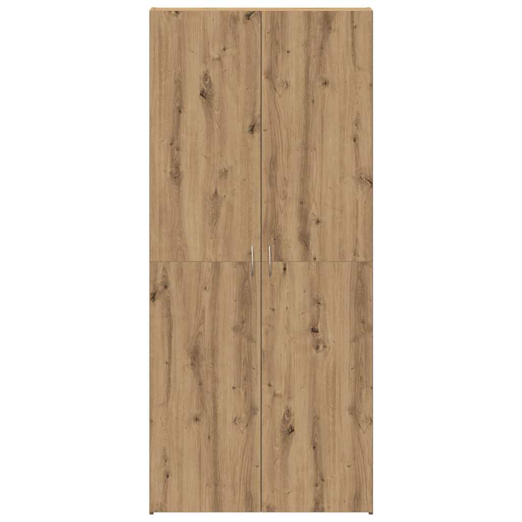 Mobile per scarpe Marrone 80 x 35.5 x 180 cm Legno multistrato