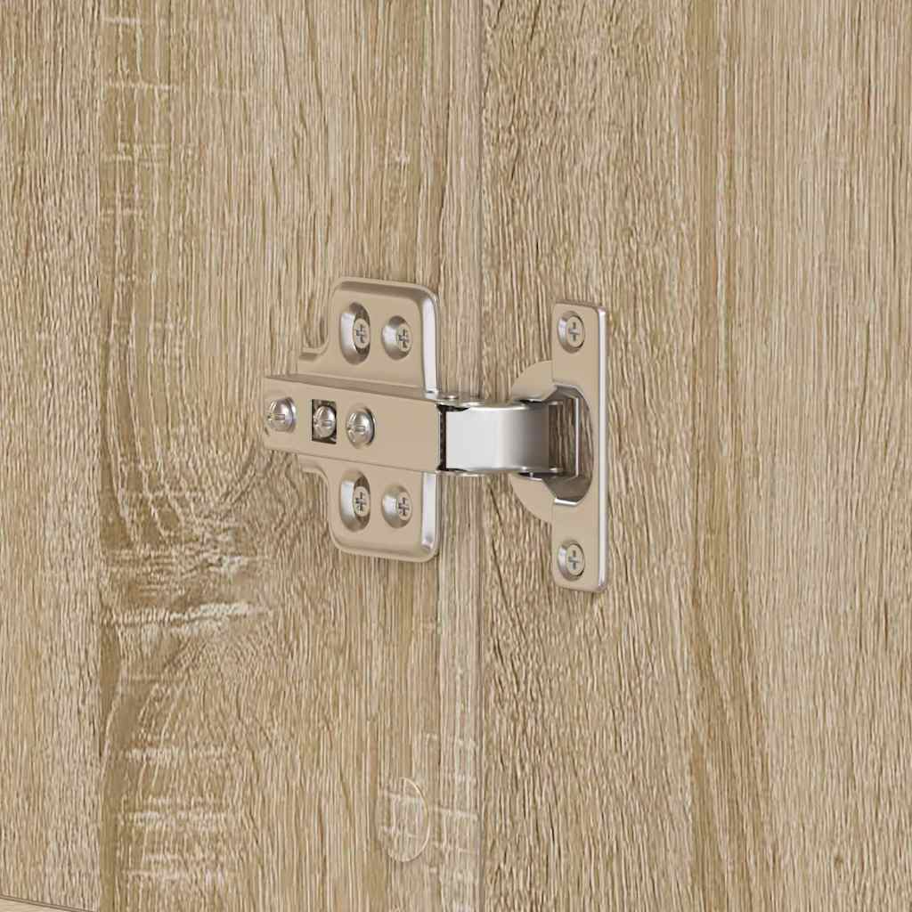 Mobile per scarpe con porta Rovere Sonoma