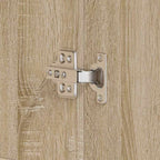 Mobile per scarpe con porta Rovere Sonoma
