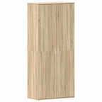 Mobile per scarpe con porta Rovere Sonoma