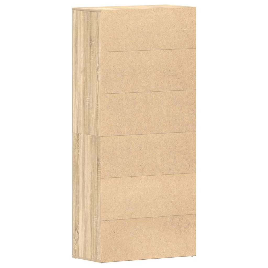 Mobile per scarpe con porta Rovere Sonoma