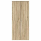 Mobile per scarpe con porta Rovere Sonoma