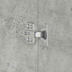Mobile per scarpe con porta Grigio Cemento
