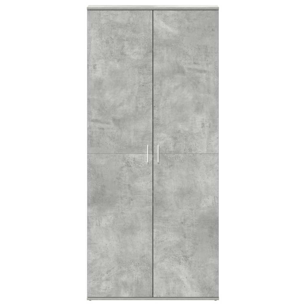 Mobile per scarpe con porta Grigio Cemento