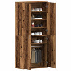 Mobile per scarpe con porta Legno vecchio 80 x 39 x 178 cm