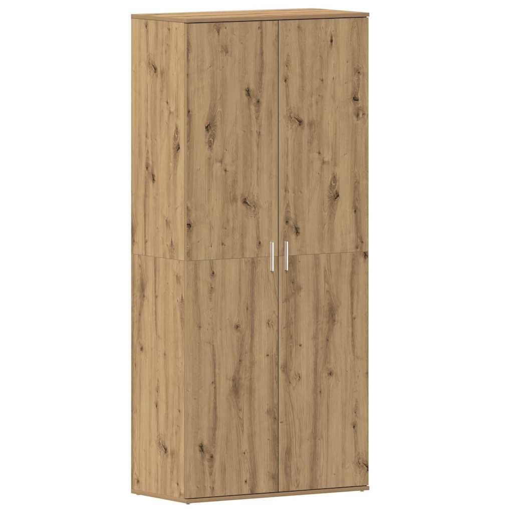 Mobile per scarpe con porta Rovere artigianale 80 x 39 x 178 cm