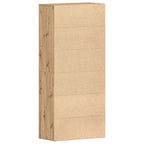Mobile per scarpe con porta Rovere artigianale 80 x 39 x 178 cm