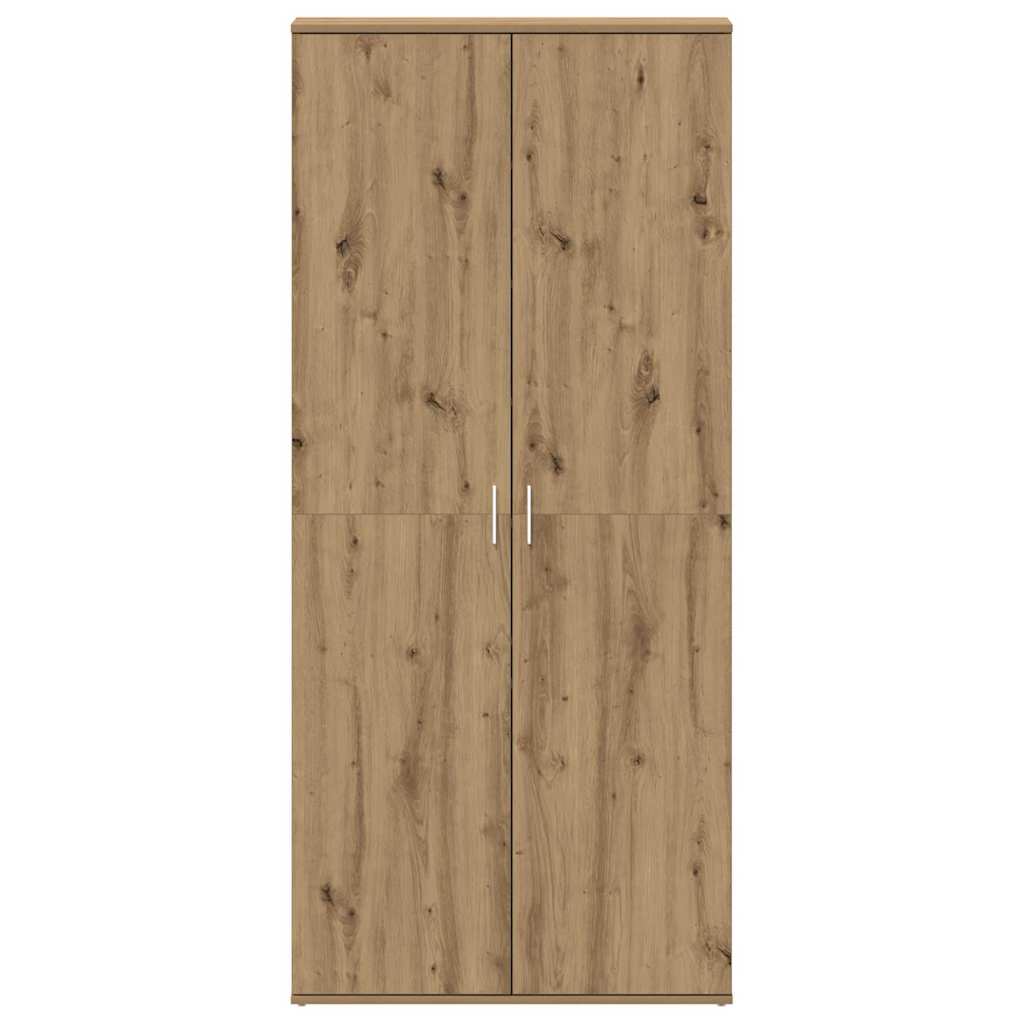 Mobile per scarpe con porta Rovere artigianale 80 x 39 x 178 cm