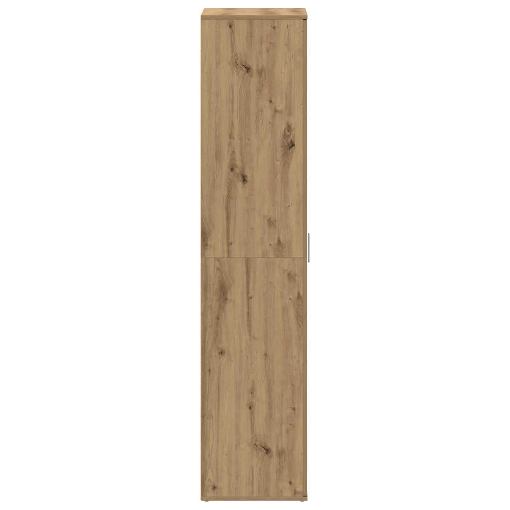 Mobile per scarpe con porta Rovere artigianale 80 x 39 x 178 cm