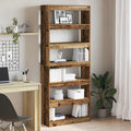 Armadio per Libri Legno vecchio 80 x 30 x 198 cm