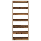 Armadio per Libri Legno vecchio 80 x 30 x 198 cm
