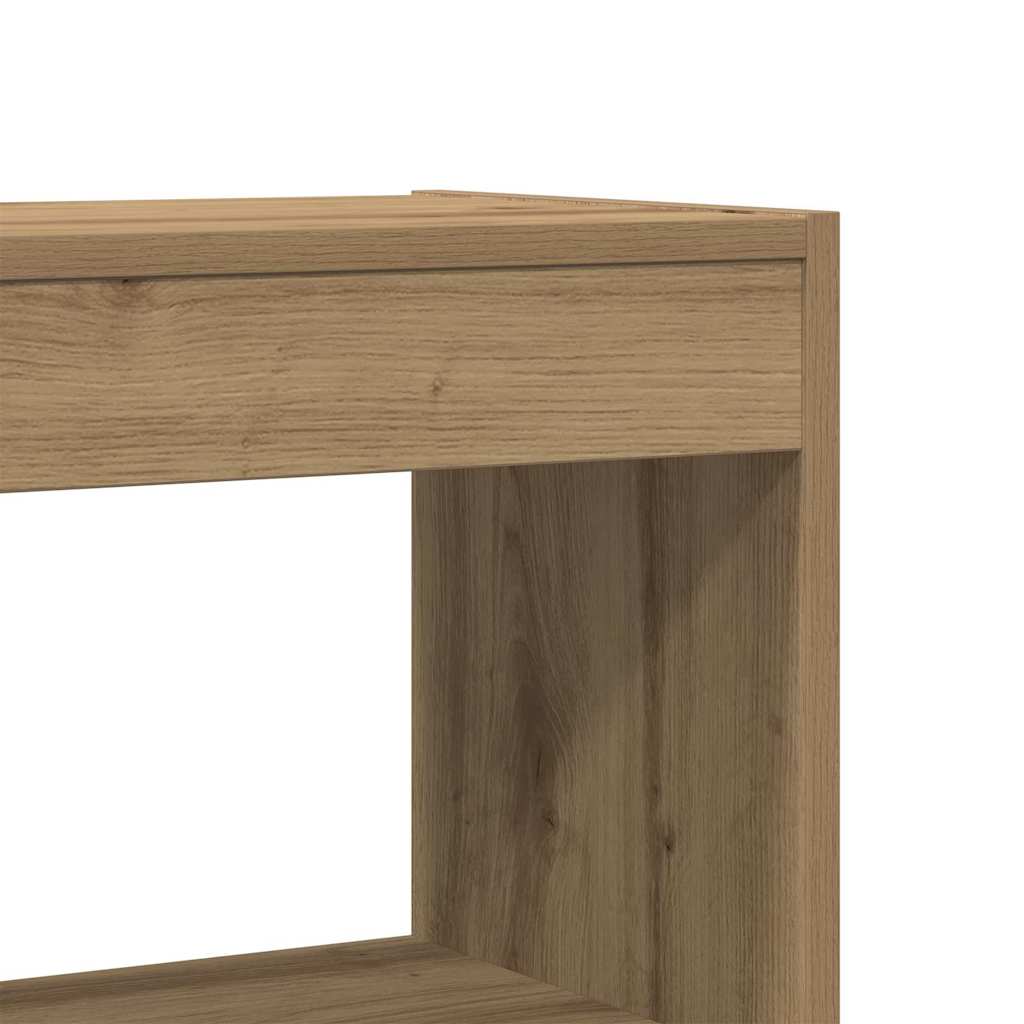 Armadio per Libri Rovere artigianale 80 x 30 x 198 cm