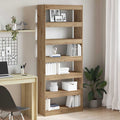 Armadio per Libri Rovere artigianale 80 x 30 x 198 cm