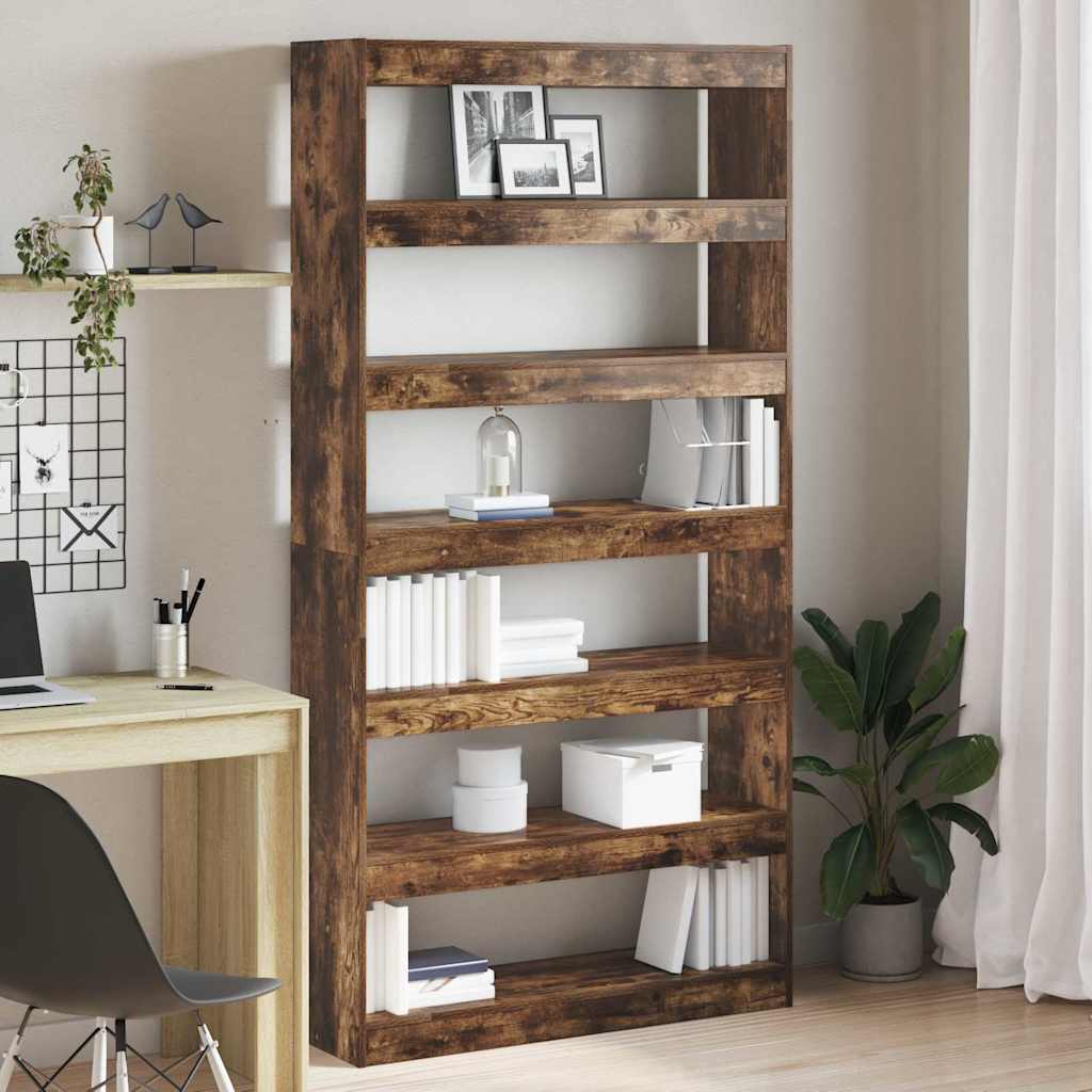 Armadio per Libri Rovere fumé