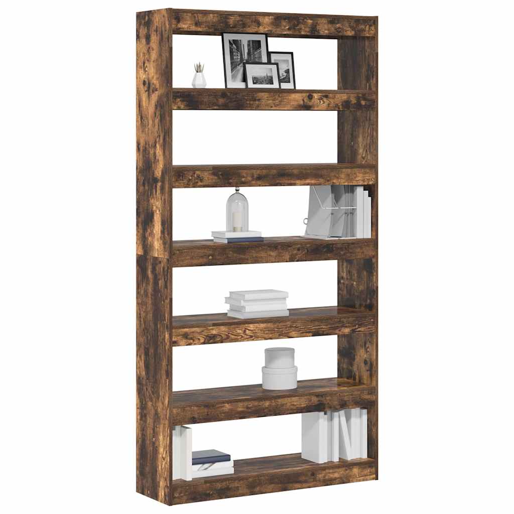 Armadio per Libri Rovere fumé