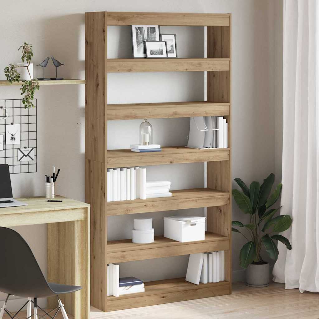 Armadio per Libri Rovere Artigianale 100 x 30 x 198 cm