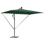 Ombrellone Verde 294 x 200 x 270 cm Poliestere e Alluminio