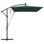 Ombrellone Verde 294 x 200 x 270 cm Poliestere e Alluminio