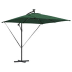 Ombrellone Verde 249 x 249 x 250 cm Poliestere e Alluminio