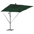Ombrellone Verde 249 x 249 x 250 cm Poliestere e Alluminio