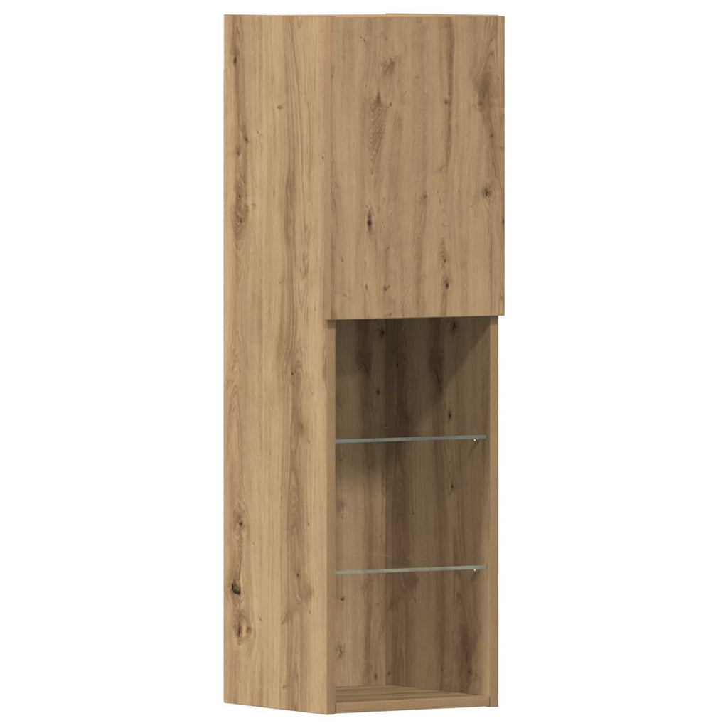 Mobile TV 4 pcs Rovere artigianale Legno multistrato