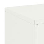 Supporto per piante 2 pcs Bianco 24 x 24 x 35 cm Acciaio