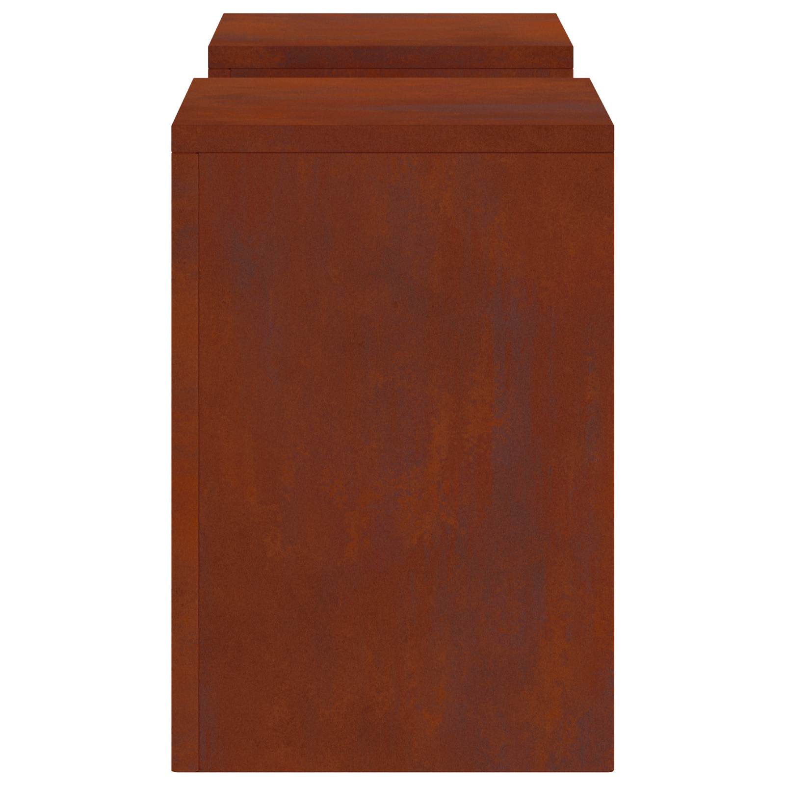Supporto per piante 2 pcs Ruggine 24 x 24 x 35 cm
