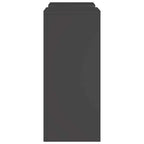 Supporto per piante 2 pcs Nero 24 x 24 x 55 cm Acciaio