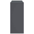 Supporto per piante 2 pcs Antracite 24 x 24 x 55 cm Acciaio
