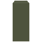 Supporto per piante 2 pcs Oliver verde 24 x 24 x 55 cm Acciaio