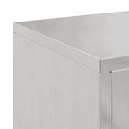 Supporto per piante 2 pcs Argento 24 x 24 x 55 cm