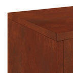 Supporto per piante 2 pcs Ruggine 24 x 24 x 55 cm