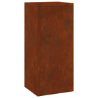 Supporto per piante 2 pcs Ruggine 24 x 24 x 55 cm