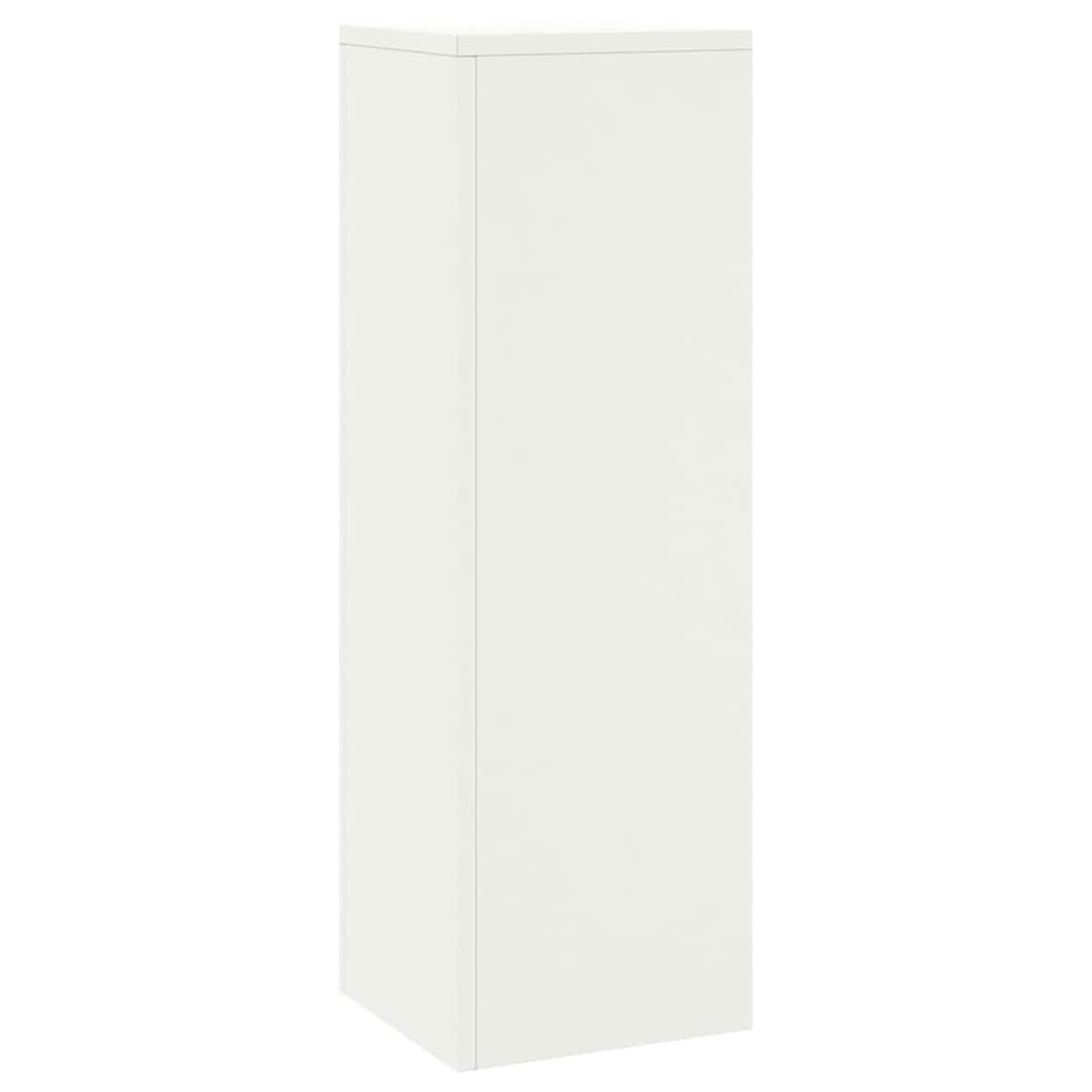 Supporto per piante 2 pcs Bianco 24 x 24 x 75 cm Acciaio