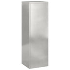 Supporto per piante 2 pcs Argento 24 x 24 x 75 cm