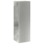 Supporto per piante 2 pcs Argento 24 x 24 x 75 cm
