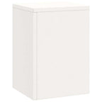 Supporto per piante 3 pcs Bianco Acciaio
